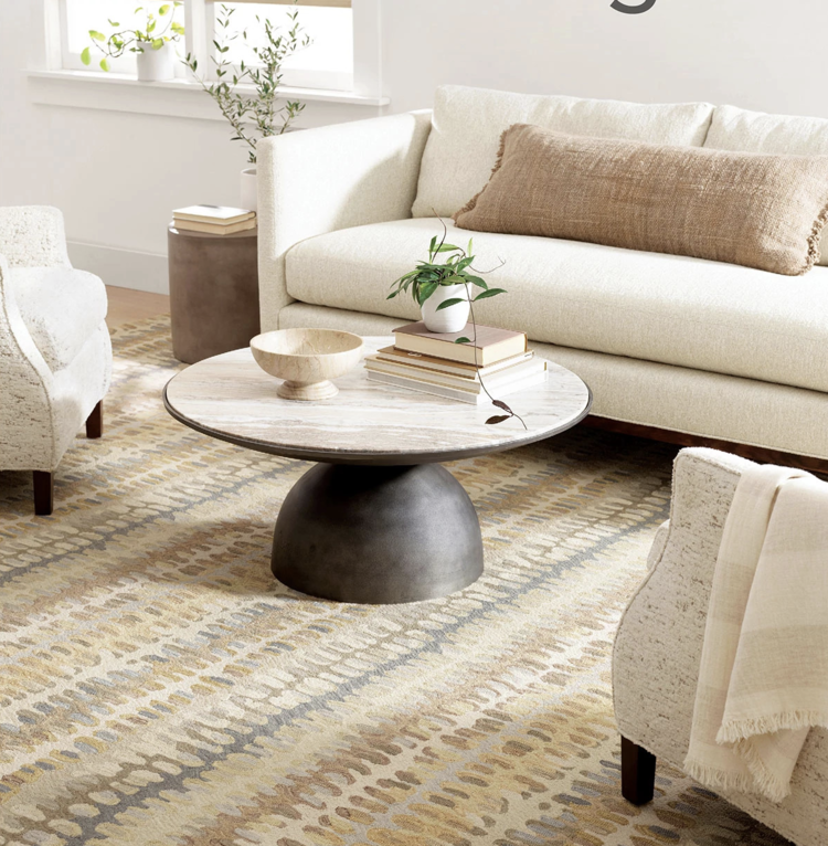 Paint Chip Hand Micro Hooked Wool Rug