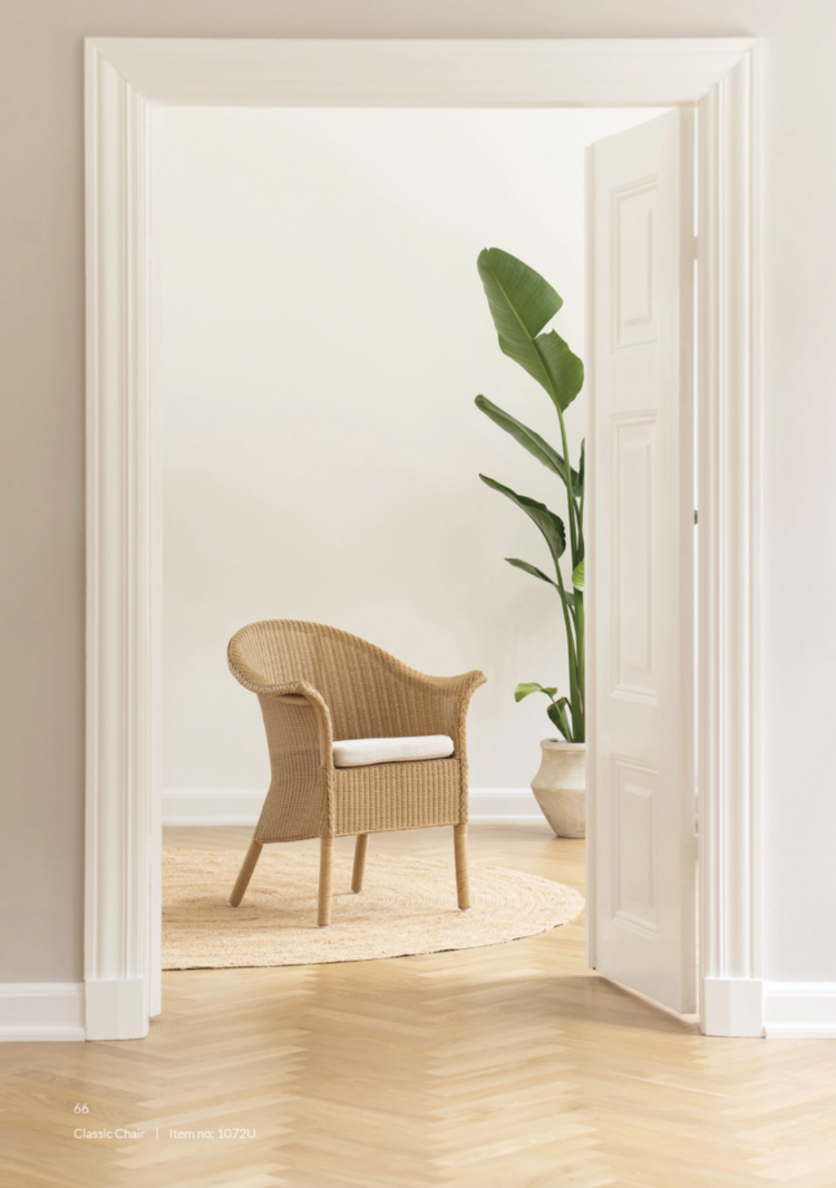 Classic Rattan Chair in Natural Loom