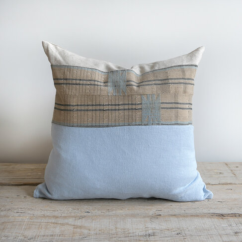 Leah Vintage Textile Cushion
