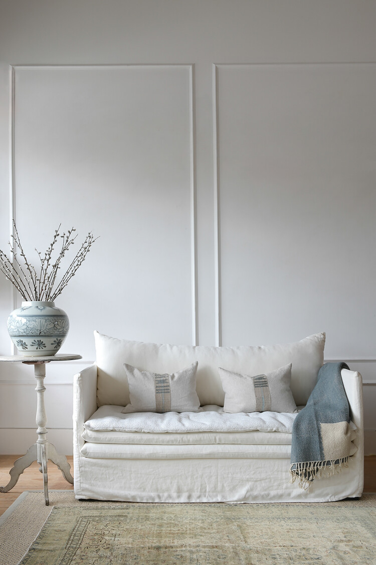 Vintage Vintage Wool beige/green Rug