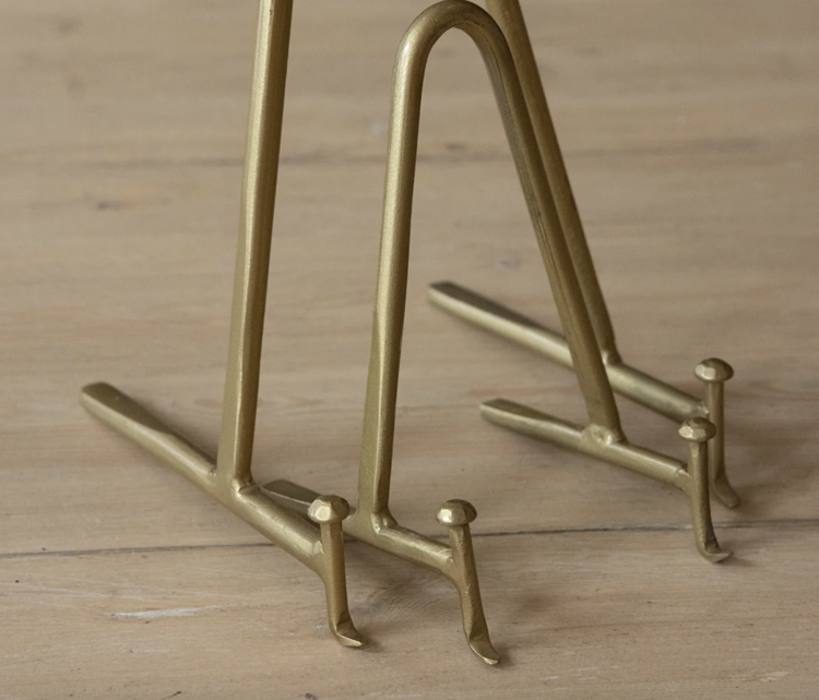 Gild & Co. Antiqued Brass Display Stand