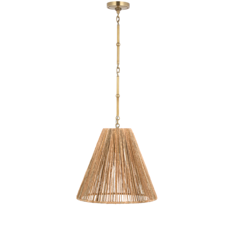 Goodman Seagrass Pendant - Medium