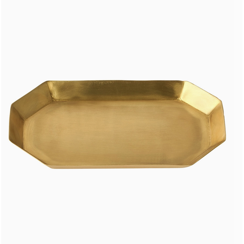Brass Plate Long Octagonal