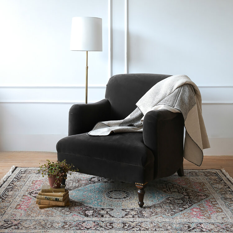 Cotswolds Chair in Velvet by Gild & Co.