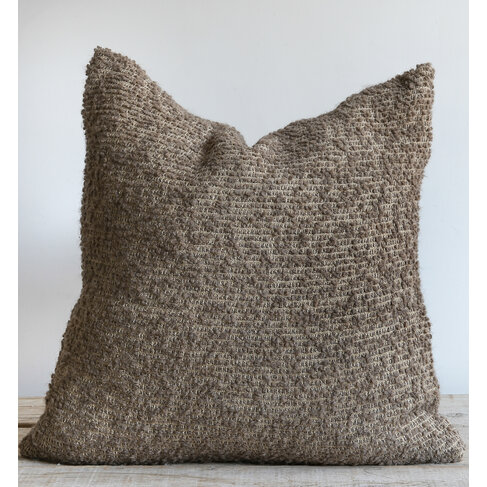 Bubley Belgian Cushion in Mink 23"