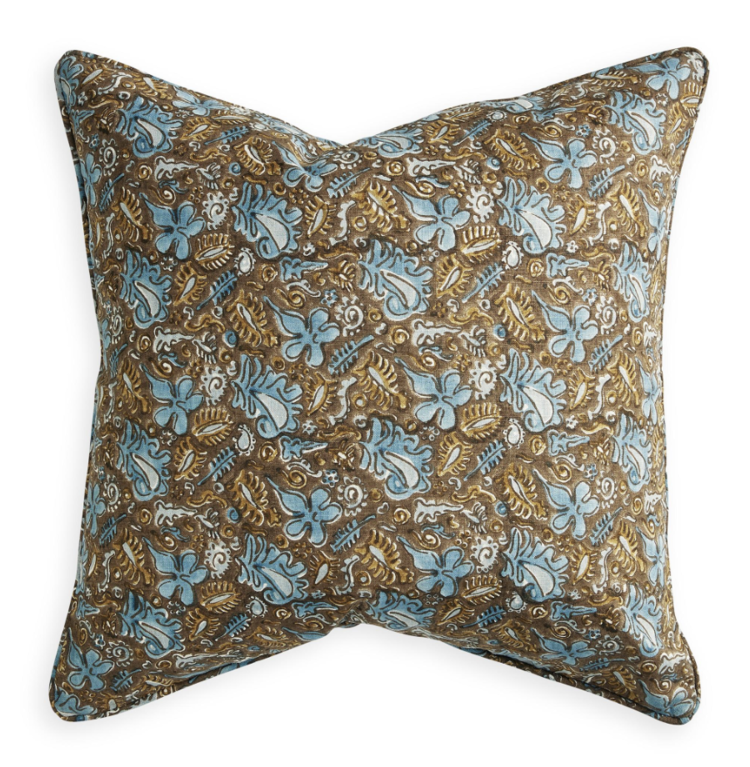 Gild & Co. Maluku Tobacco Linen Cushion