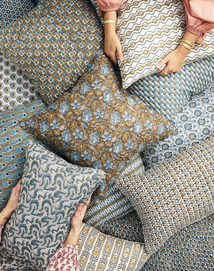 Maluku Tobacco Linen Cushion