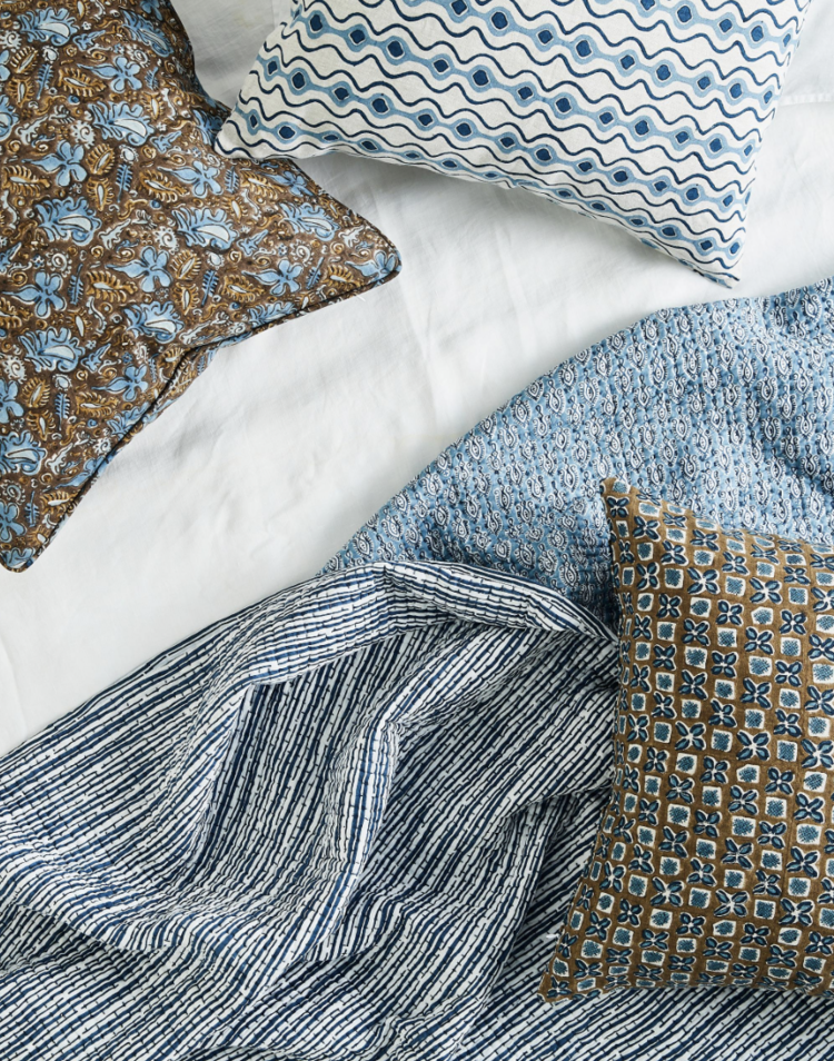 Maluku Tobacco Linen Cushion