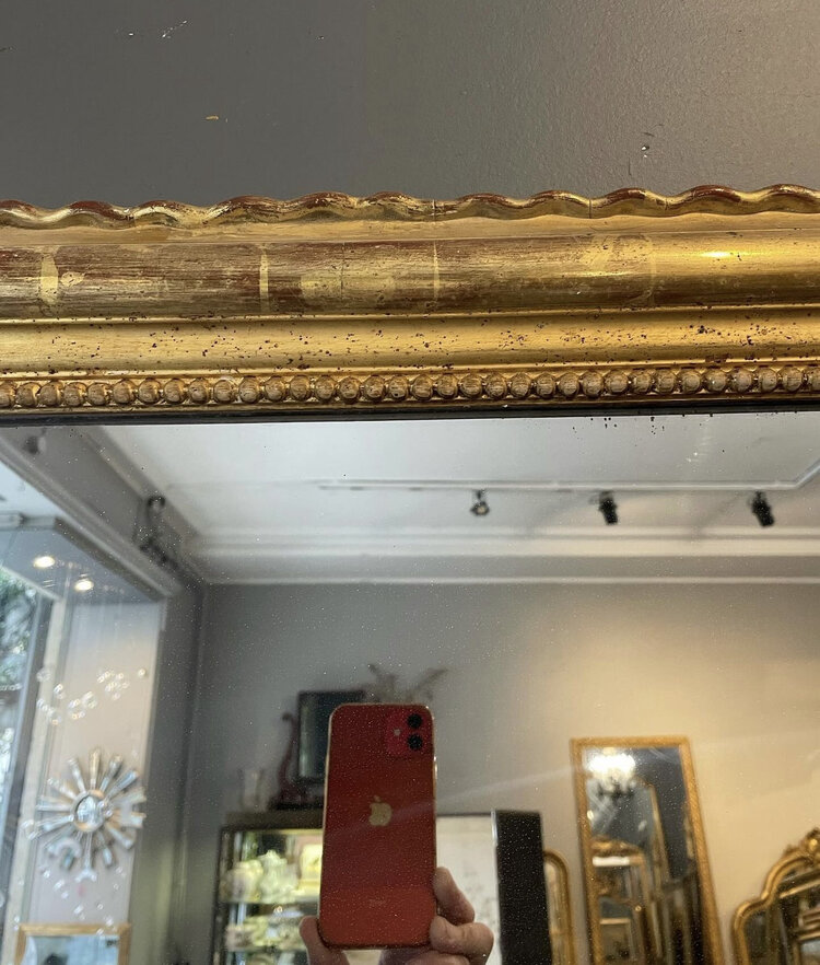 Antique Antique Louis Philippe Mirror