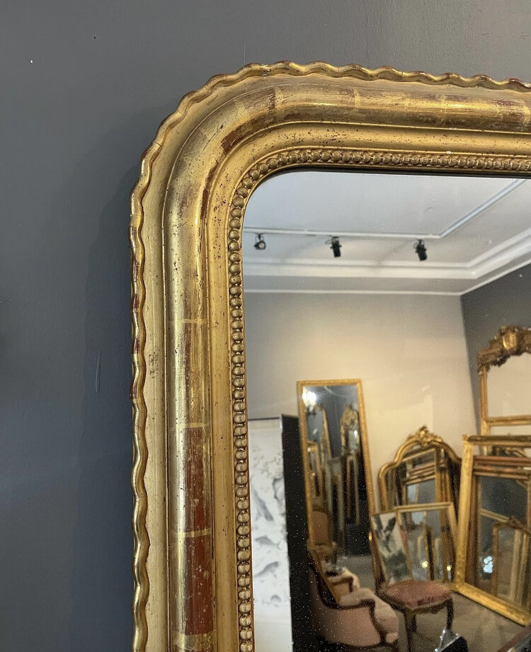 Antique Antique Louis Philippe Mirror