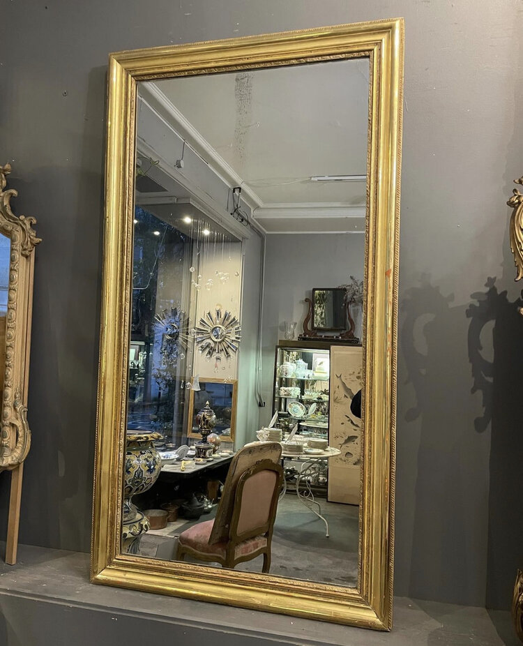 Rectangle Antique Mirror