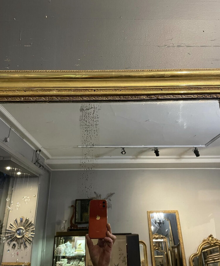 Antique Rectangle Antique Mirror