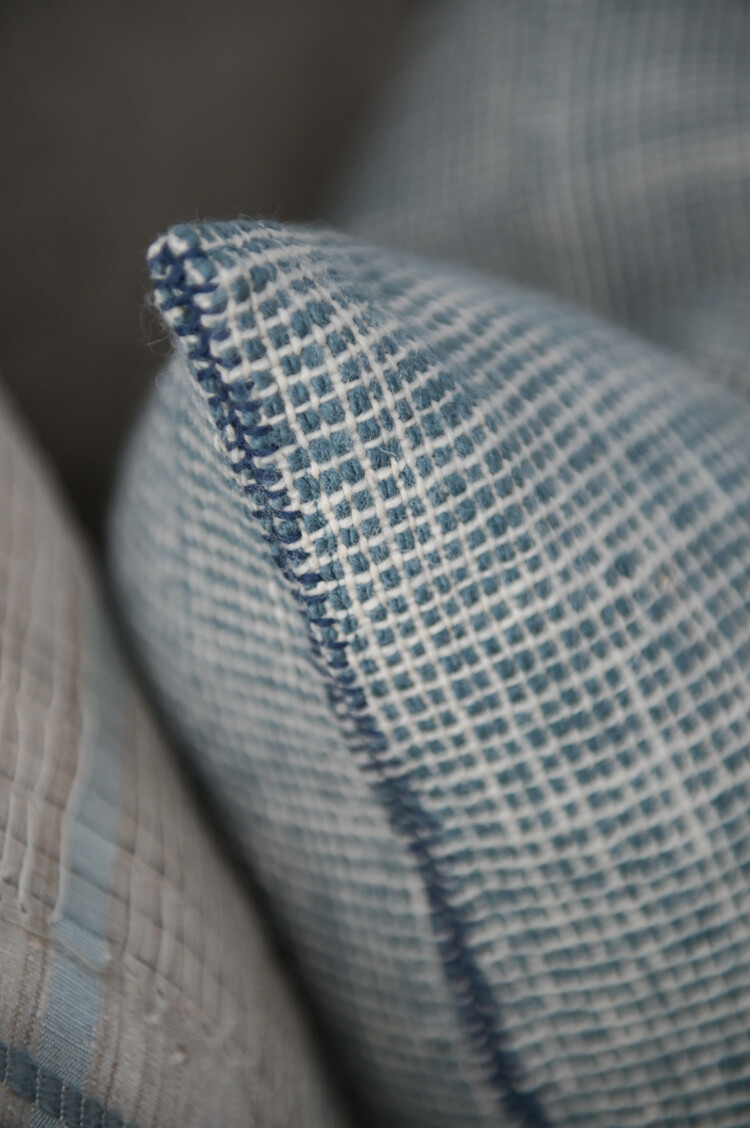 Priangan Blue Cushion