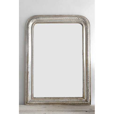 Antique Antique Silver-Framed Mirror (SOLD)