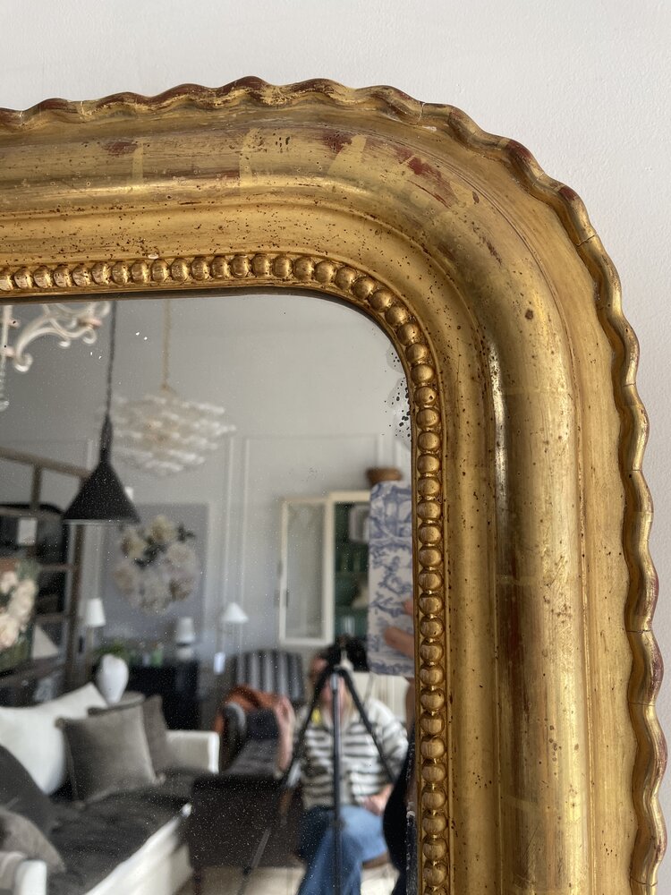 Antique Antique Louis Philippe Mirror