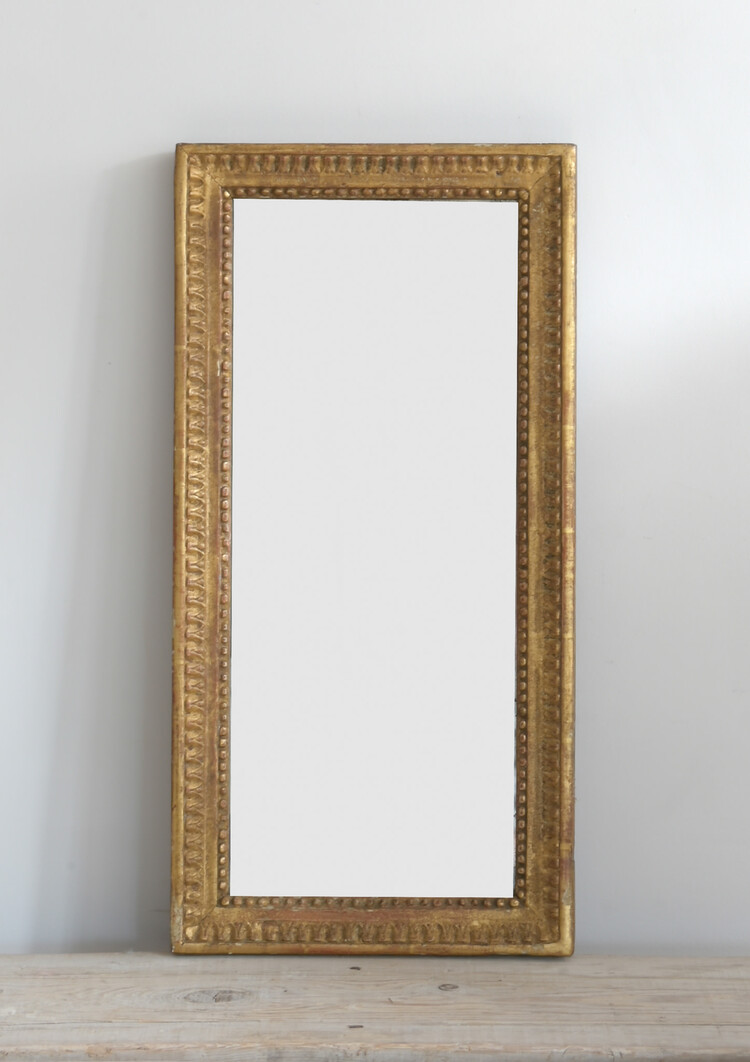 Antique Gilt Mirror Small