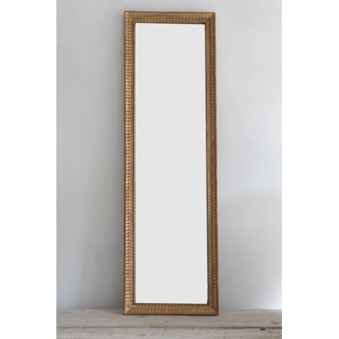 Antique Mirror Narrow Gilt Frame (SOLD)