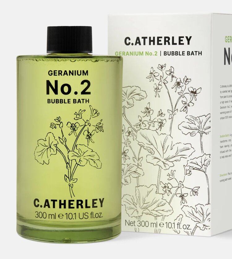C. Atherley Geranium No.2 300ml Bubble Bath