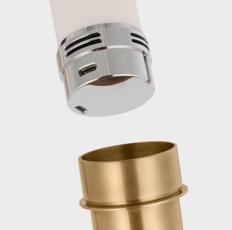 Hackney Cordless Bridge Arm Floor Lamp