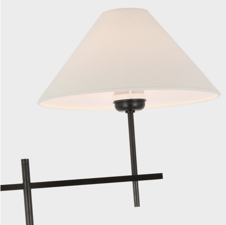 Hackney Cordless Bridge Arm Floor Lamp