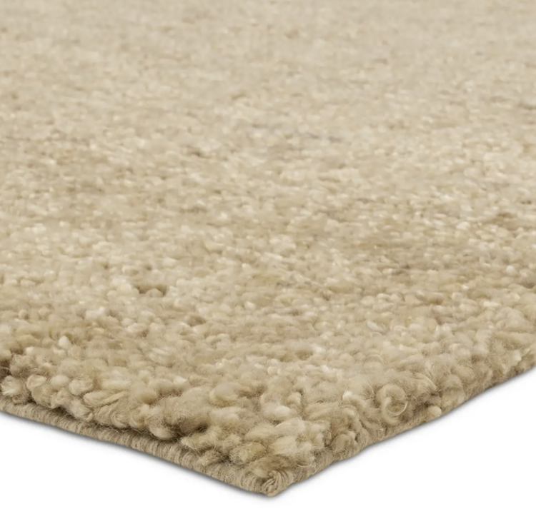 Boucler Hand-Knotted Wool Rug