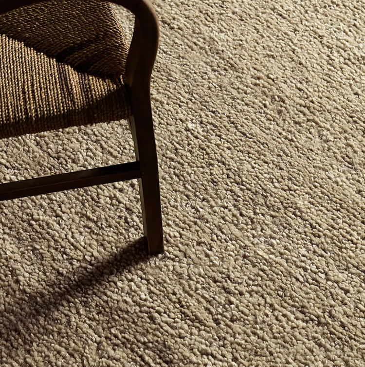 Boucler Hand-Knotted Wool Rug