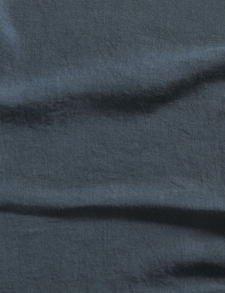 Linge Particulier Duck Blue French Linen Tablecloth