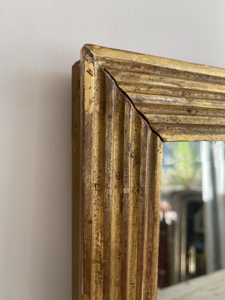 Antique Antique French Office Mirror