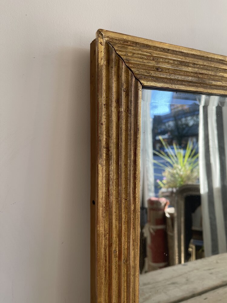 Antique Antique French Office Mirror