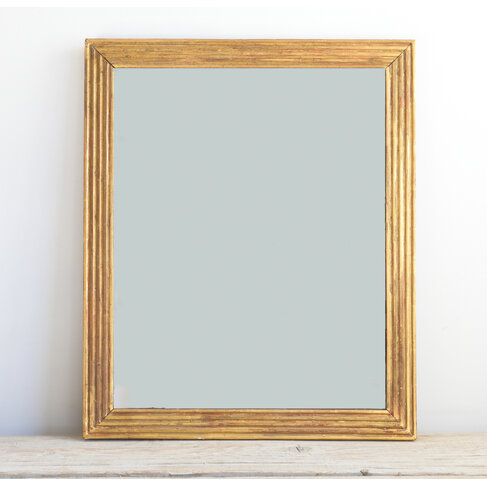 Antique Antique Office Mirror 29" x 24" (SOLD)