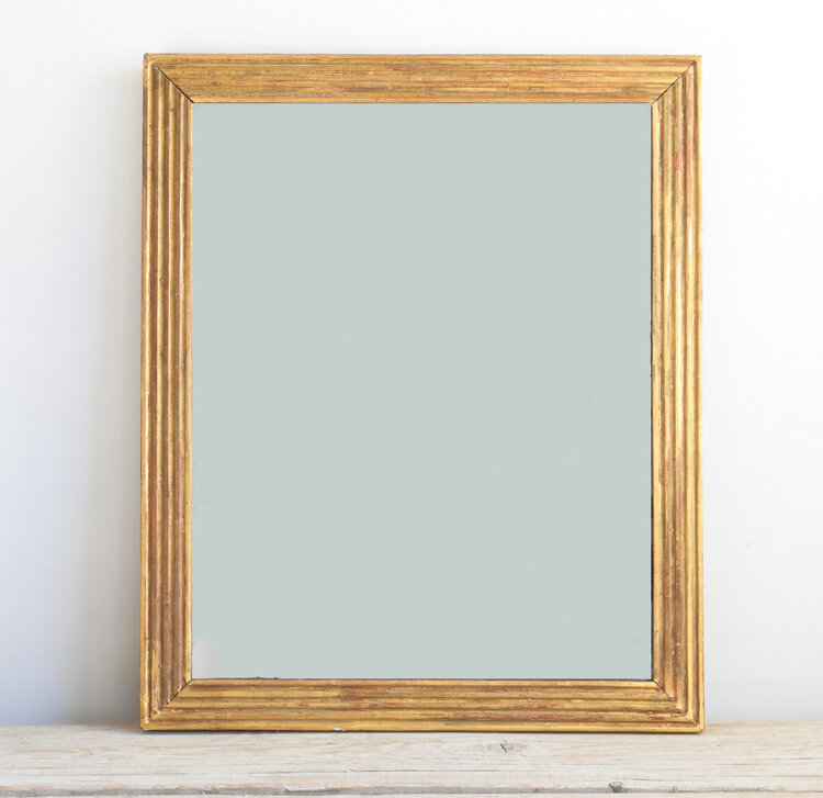 Antique Antique French Office Mirror