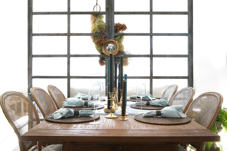 Gold Convex Mirror 8.5"