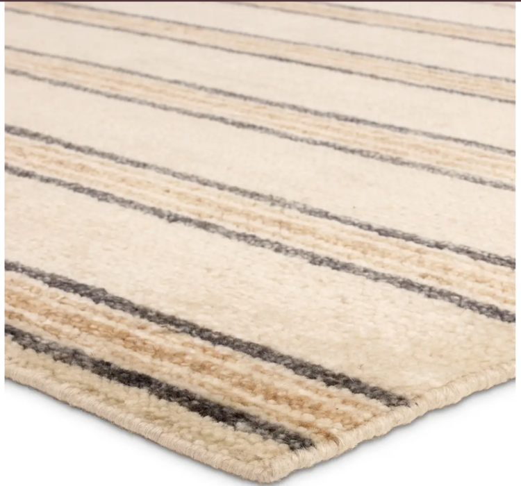 Ischia Hand-Knotted Wool Rug in Fieldstone 01