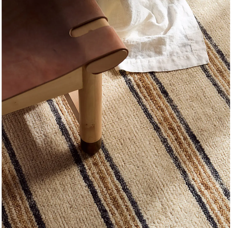 Ischia Hand-Knotted Wool Rug in Fieldstone 01