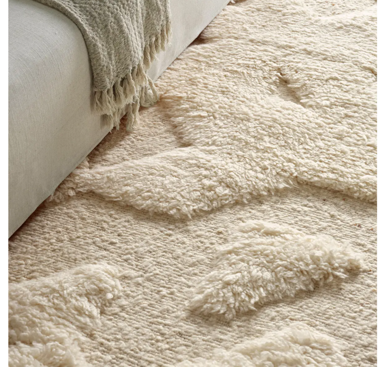 Gamil Handwoven 100% Wool Rug