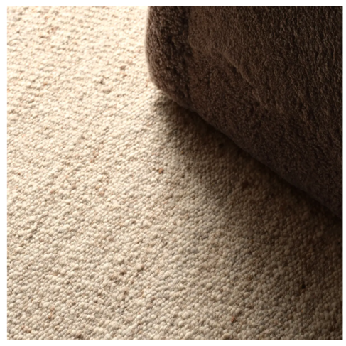 Ferret Wool Jute Rug in Wheatstone