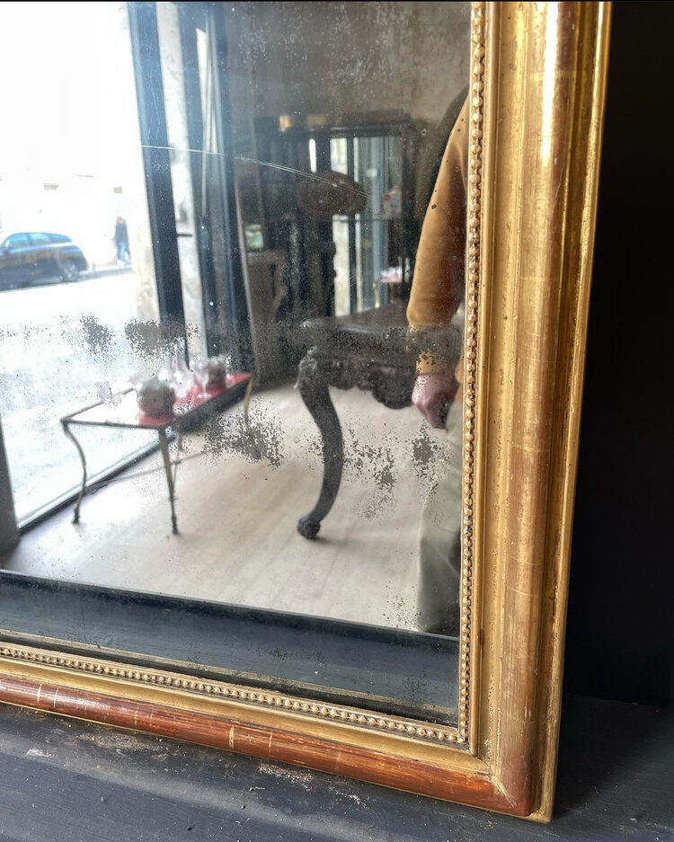 Antique Antique Mercury Mirror (SOLD)