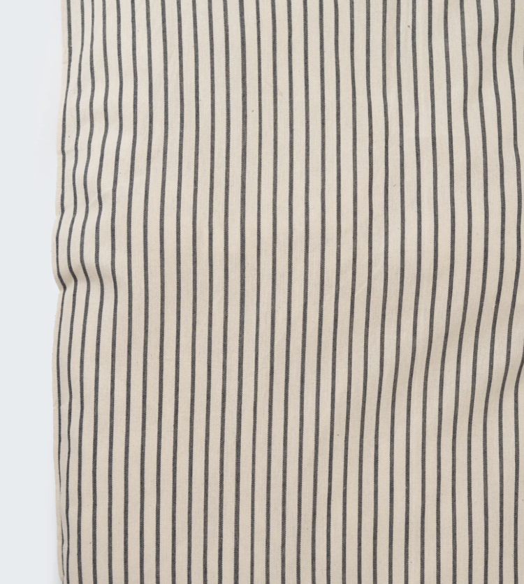 Tensira Overlay Mattress with Removable Cover in Black & White Stripe