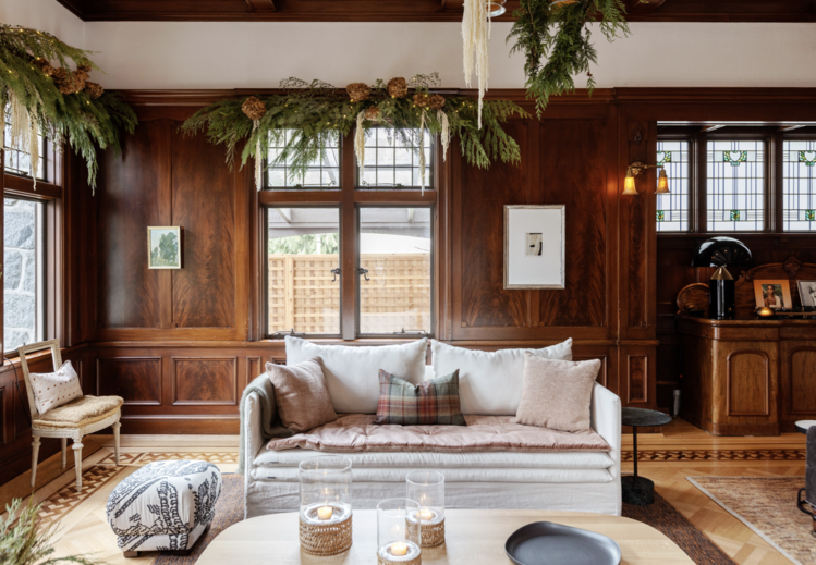 Gild Mushroom Footstool Ottoman