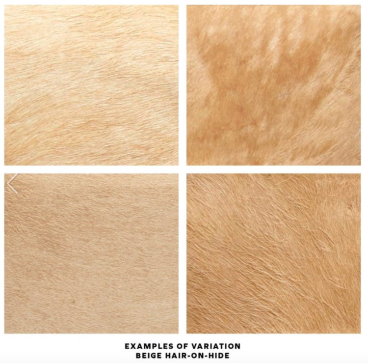 Ralston Box in Biege Full-Grain Leather