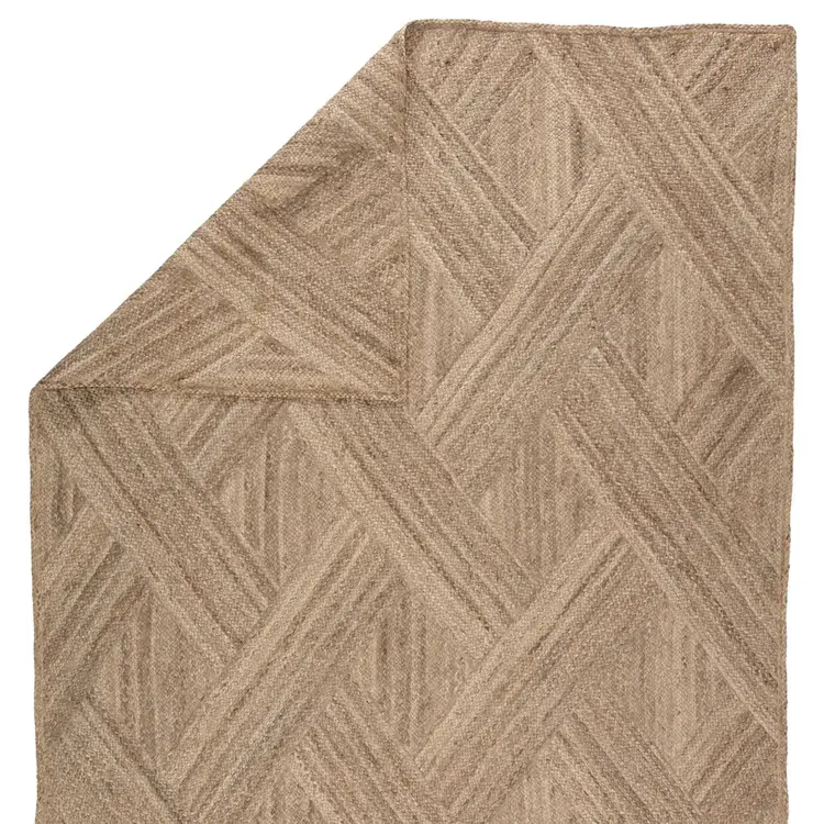 Naturals Vero Jute Rug in marshmallow or pebble