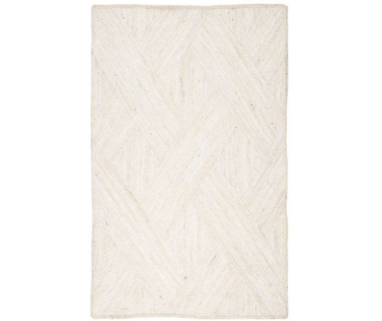 Naturals Vero Jute Rug in marshmallow or pebble
