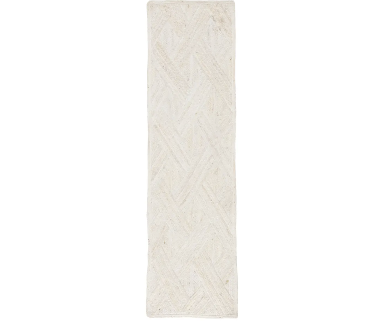 Naturals Vero Jute Rug in marshmallow or pebble