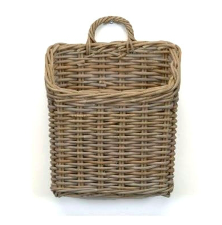 Bacon Basketware Wall Basket Kubu