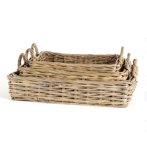 Bacon Basketware Rattan Tray