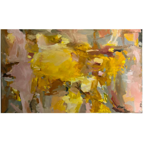 Gabreyl Harrison Garden, Evening Primrose 59" x 35"