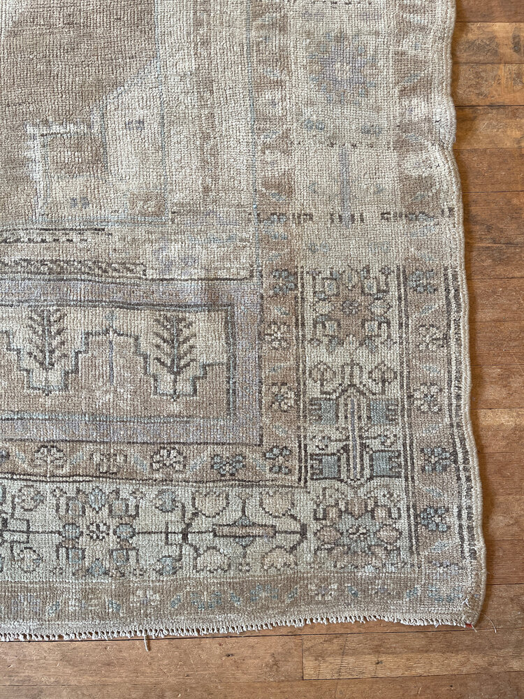 One-of-a-Kind Wool Rug, neutral