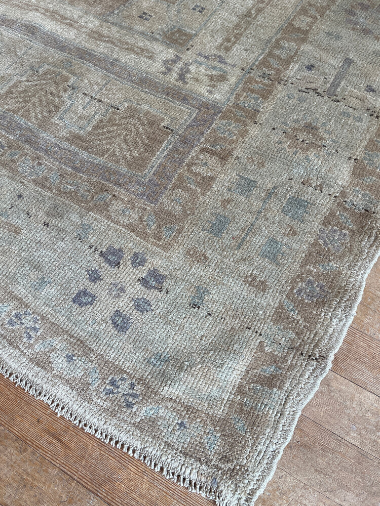 One-of-a-Kind Wool Rug, neutral