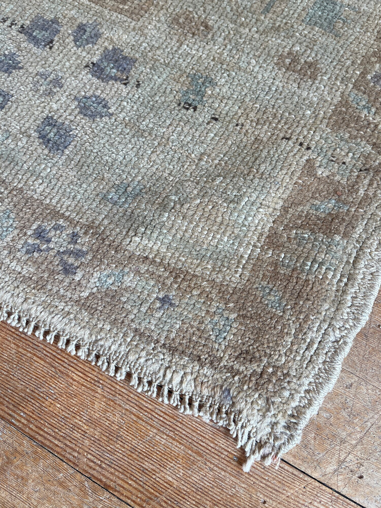 One-of-a-Kind Wool Rug, neutral