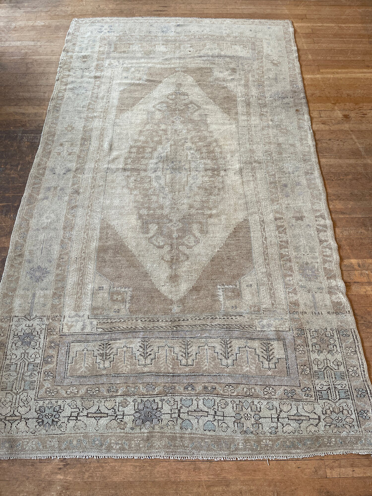 One-of-a-Kind Wool Rug, neutral